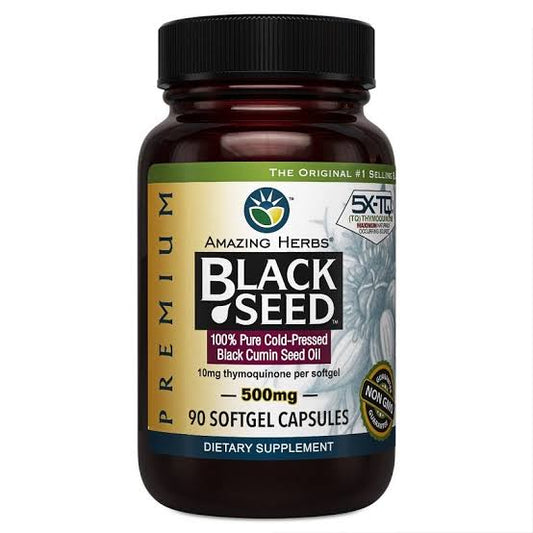 Amazing Herbs Black Seed Oil Capsules