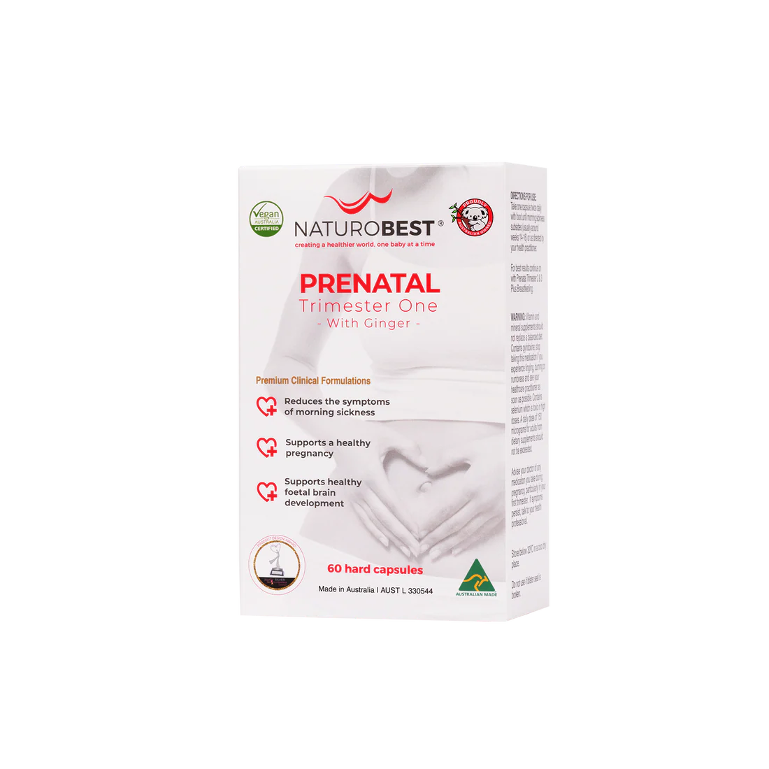 NaturoBest PreNatal Trimester 1 with Ginger