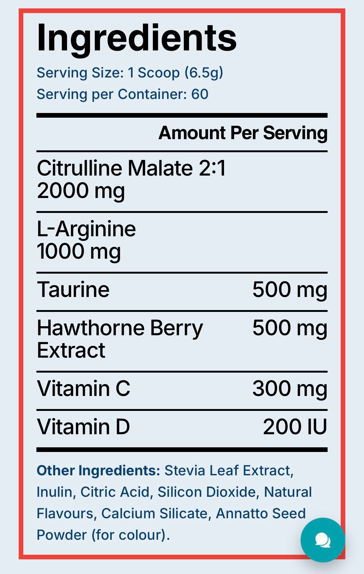 Biosphere Nitric Oxide Powder