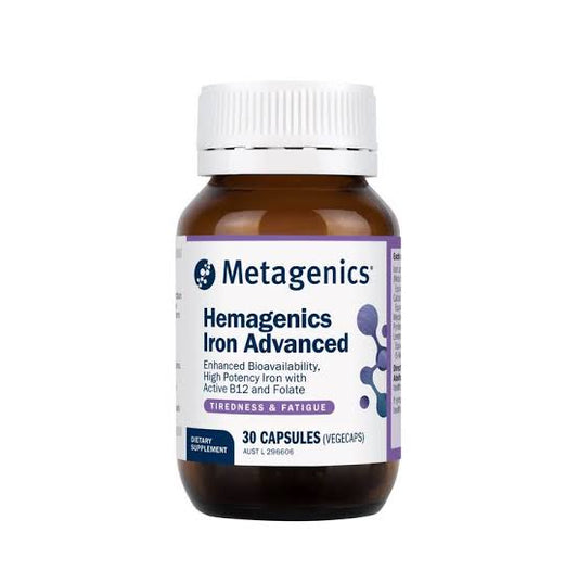 Metagenics Hemagenics Iron Advanced